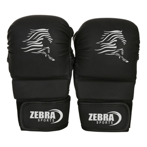 Gants de boxe et de sparring MMA en cuir durable, épaissis, personnalisés, à doigts entiers, avec sangle de poignet réglable et crochet, anti-humidité - Product Image 4