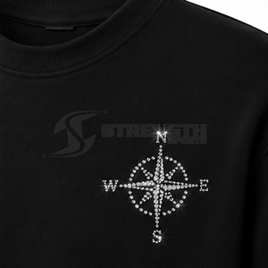 Sweat-shirts pour hommes avec strass, élégants et confortables, pour les tendances de la mode moderne - Product Image 6