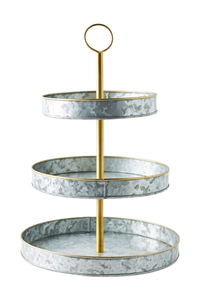 Two Tier Cake Stand with High Polishing and Comfort <b>table</b> And Elegant Dessert Display, Event Decoration Stand - Product Image 6