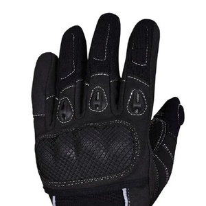 Gants de moto en cuir de haute qualité, confortables, avec des caractéristiques d'élasticité et de maintien de la main, nouveau modèle, prix bas, gants de sécurité - Product Image 5