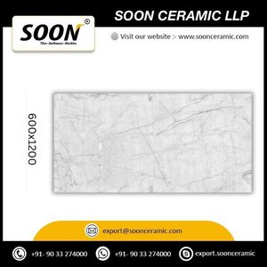 กระเบื้องพอร์ซเลน I-GENOVA Infinite Matte ขนาด 600x1200 มม. ลายหิน สำหรับปูพื้นและผนังภายในห้องนั่งเล่น ราคาประหยัด - Product Image 3