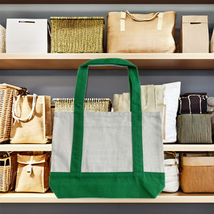 Sac fourre-tout en coton personnalisé Sac de shopping en toile de coton durable avec impression de logo pour la promotion de la vente au détail Vente en gros OEM - Product Image 5