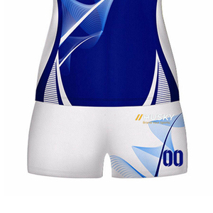 Uniforme de Voleibol Ligero, Cómodo, Personalizado, Impreso, Transpirable, de Secado Rápido, 100% Poliéster, Servicio OEM, el Mejor Uniforme - Product Image 2