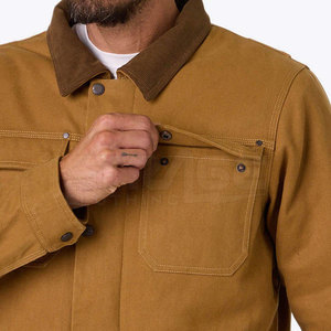 Veste en toile décontractée pour l'hiver, matériau durable de qualité supérieure, coupe décontractée, look élégant au quotidien - Product Image 4