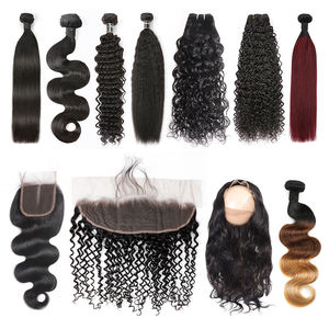 Extensions à clipser en cheveux indiens Remy de différents types, lisses ou bouclés, directement de l'usine à prix d'usine - Product Image 6