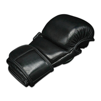 Gants d'entraînement de boxe en gros, logo personnalisé, cuir PU durable, protection rembourrée des poignets, fournisseur d'usine OEM