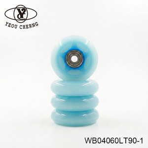 ล้อเฟอร์นิเจอร์ WB04060LT90-1 - ล้อ PU หล่อขึ้นรูป ความแข็ง 90A สำหรับรถเข็นโรงพยาบาล ขายส่ง - Product Image 1