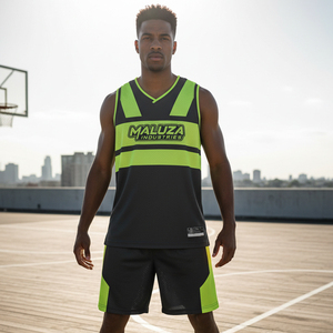 Custom Basketball Uniform Set Lightweight Breathable Jersey <b>Shorts</b> Sublimation Printing Team Wear - Product Image 6