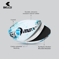 Ukuran Resmi & ukuran berat 5 Sintetis Karet paling awet 100% disesuaikan Logo Pro pertandingan bola Rugby dengan harga grosir
