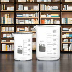 Vaso de Laboratorio de Vidrio Borosilicato para Escuela, Vaso Medidor, Vaso de Química, Vaso de Laboratorio de Vidrio - Product Image 3