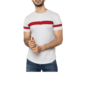 Camiseta de Manga Corta 100% Algodón Lavado con Logotipo Personalizado, Estilo Hip Hop, Tejido de Punto, Tallas Grandes para Hombre - Product Image 1