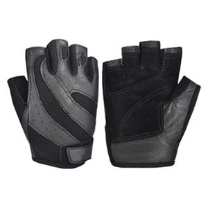 Gants de sport en cuir demi-doigts antidérapants unisexes pour la musculation et le cyclisme – Vente en gros usine 2026 - Product Image 1