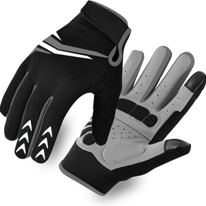 Gants de VTT personnalisés respirants avec rembourrage pour une meilleure adhérence – Équipement de cyclisme extérieur – Exportation Pakistan - Product Image 1