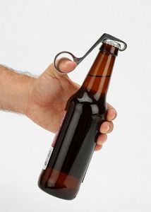 Abridor de Botellas de Acero Inoxidable con Mango de Mármol, Abridor Manual Portátil, Apto para Lavavajillas - Product Image 3
