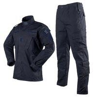 Ensemble d'uniformes de sécurité industrielle d'hiver à manches longues de haute qualité, respirant, en polyester/coton, tissu personnalisé