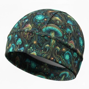 Bonnet de cyclisme et d'alpinisme en gros, motif crâne, séchage rapide, respirant, anti-transpiration, élastique, pour sports d'hiver - Product Image 4