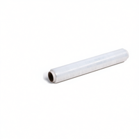 Film étirable souple en PE transparent, largeur 50 cm, 23 microns, surface lisse, moulage par soufflage, qualité alimentaire, palettes, marchandises lourdes, modèle 001005