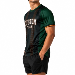 Maillot de sport pour hommes, sublimation personnalisée, équipe, performance athlétique de qualité supérieure, séchage rapide, respirant, tenue d'équipe moderne - Product Image 3