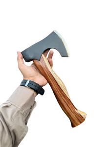 Top Trending Wholesale Hand Forged Tomahawk <b>Axe</b> High Carbon Steel Outdoor Camping Hunting Hatchet <b>Wooden</b> Handle Survival <b>Axe</b> - Product Image 3