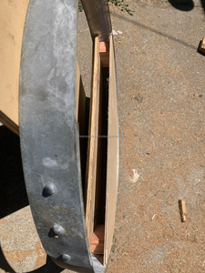 Jardinière rectangulaire murale en bois poli durable, style américain moderne, pour jardin, balcon, maison - Product Image 6