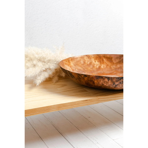 Bol de service sur pied en cuivre plaqué de qualité supérieure, idéal pour les dîners royaux, comme centre de table décoratif, pour fruits et collations, pour la maison et les hôtels - Product Image 2