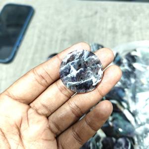 Handmade Natural <b>Rainbow</b> Fluorite Quartz Cabochon Various Sizes Mix Shape Opal Crystal Gemstone for Jewelry Loose Gemstones Opal - Product Image 3