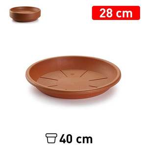 Base de pot de fleurs en plastique de 28 cm PLAto De Maceta pour plateaux de pots - Product Image 3