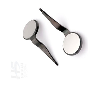 Juego de Espejos Quirúrgicos Dentales Manuales de Doble Cara con Recubrimiento de Rodio, 6 Piezas, Acero Inoxidable de Alta Precisión - Product Image 4