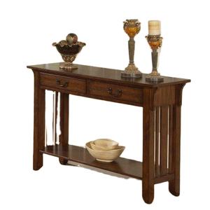 Mesa de consola de diseño de lujo, muebles de madera de teca para sala de estar - Product Image 1