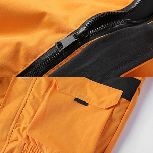 Wholesale High Quality Softshell Jacket Custom Breathable <b>Waterproof</b> Hooded Windbreaker Outdoor Jacket For Men - Product Image 5