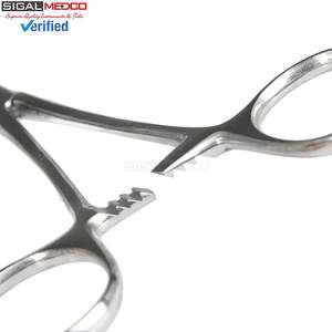 Pinzas Hemostáticas Kelly de 5.5 Pulgadas, Rectas, de Acero Inoxidable, con Mecanismo de Bloqueo y Trinquete, para Cirugía - Product Image 5