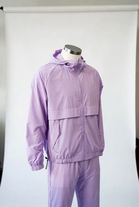 Custom Tracksuit Windbreaker Outfits Nylon Set Suit Sport Jacket Track Zip up <b>Wind</b> <b>Breaker</b> for Men and Pants Windproof Workout - Product Image 3