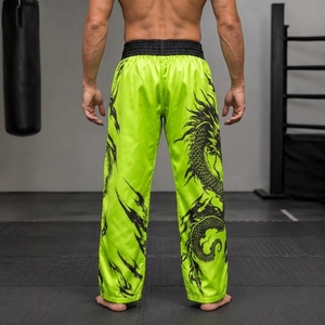 Professional Kick Boxing Trouser Featuring Durable <b>Stretch</b> Fabric For Daily Training And <b>Ring</b> Performance Kick Boxing Trouser - Product Image 3