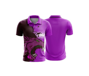Digital Printed Sublimation Polo Shirt Export Quality Durable Stitching for Men Women Youth Quick-Dry Dry-Fit Active - Product Image 4