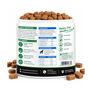 Masticables Suaves para el Alivio de Alergias en Perros, Alivio para la Piel con Picazón, Suplemento Inmunológico, Antipicazón, Alivio de Alergias Estacionales para Mascotas - Product Image 2