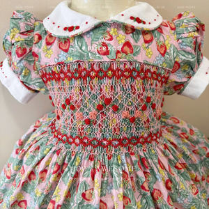 ชุดเดรสทรงบานสำหรับเด็กผู้หญิง ทำจากผ้าฝ้ายเนื้อนุ่ม ออกแบบตามสั่ง ผลิตในเวียดนามโดย MITEXCO ซัพพลายเออร์ที่เชื่อถือได้ - Product Image 2