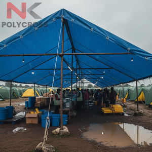 Lona Portátil para Campamentos de Asistencia Humanitaria, Lona Multiusos para Campamentos de Emergencia al Aire Libre, para Exportación - Product Image 2