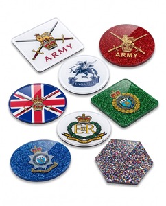 Nuevo Posavasos Acrílico Personalizado con Logotipo del Ejército, Brillante, Multicolor, Venta al por Mayor - Product Image 4