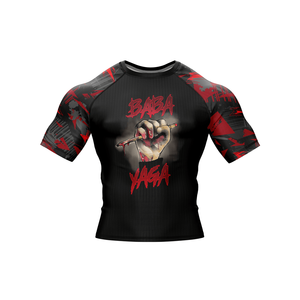 Wholesale Oem New Jiu Jitsu Mma Grappling Bjj Boxing Rash Guard Premium Latest Rashguard Black Multicolor Rashguard - Product Image 3