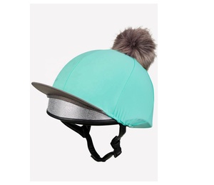 Housse de haltère nouveau design 2022, produits équestres, équipement d'équitation, couvre-chapeau en soie - Product Image 5