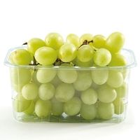 Rechthoekige transparante plastic RPET verpakking voor verse producten 12,80x9,40x7,50cm Wegwerp rPET opbergdoos voor levensmiddelen groothandel verpakkingen