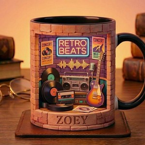 Mug en céramique personnalisé imprimé par sublimation, résistant au lave-vaisselle et au micro-ondes, emballage cadeau pour une utilisation promotionnelle d'entreprise - Product Image 3
