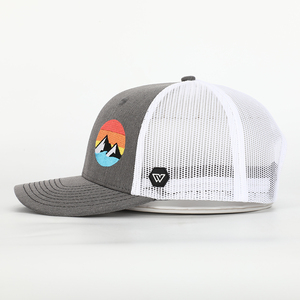 Casquette Trucker 5 Panneaux Personnalisable avec Logo, Dos en Maille Respirant, Imperméable, Réglable, Fermeture Snapback, OEM, Marque Privée, Vente en Gros, Sport - Product Image 3