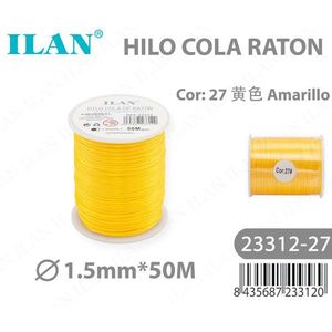 Il Hilo Cola Raton 1.5mm 50M Giallo Colore 27 - Product Image 3