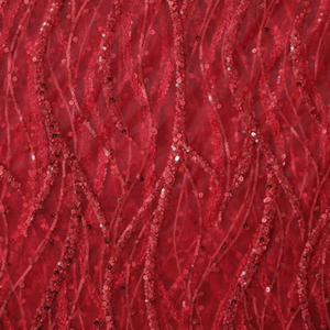 Tissu brodé de qualité supérieure pour vêtements de mode féminine, vêtements de créateurs, robes de soirée, kaftans, abayas, vêtements de mariée - Product Image 3