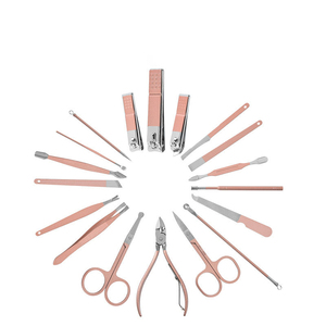 High Quality Best Manicure Pedicure Sets Stainless Steel <b>Nail</b> <b>Tools</b> Kit for <b>Nail</b> Salon and Personal Care - Product Image 2