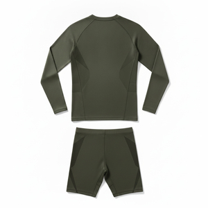 Uniforme de Compresión Sublimado Personalizado para Equipos, Conjunto Deportivo Transpirable de Fútbol, Alta Elasticidad, Ropa Deportiva para Gimnasio y Fitness para Hombre - Product Image 3