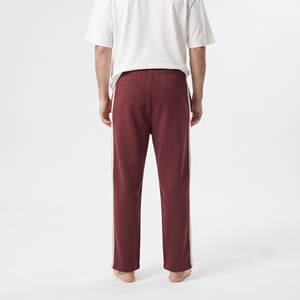 Pantalones Deportivos Casuales de Algodón para Hombre, Estilo Oversize, Pierna Ancha, Corte Holgado, con Franja Lateral, Estilo Urbano - Product Image 5