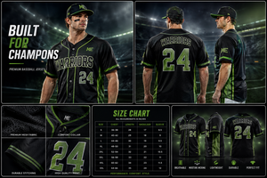 Custom Baseball Uniform Set Moisture Wicking Jersey Team Sportswear Short Sleeve <b>Athletic</b> Kit - Product Image 5