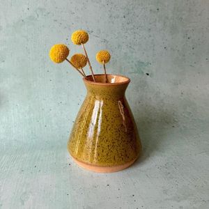 Ensemble de vases de table en céramique minimaliste vert mat 8-16 pouces, résistant à l'eau - Product Image 5